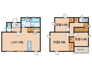 仮）稲垣ハウス2の物件間取画像